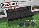 Ruggids RV Step Rug Black