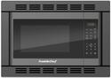 convection microwave oven black with trim kit