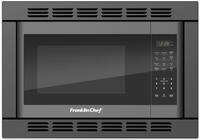 convection microwave oven black with trim kit