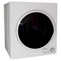 Comp Dryer White W/Silv