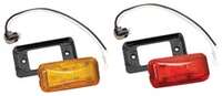 Led Two Inch Snap Red