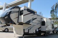 35110 - 40' 2014 Grand Design Momentum w/3 Slides & Generator  - Toy Hauler - Bunk House Image 1