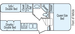 22' 2010 Cikira Lux Lite Floorplan