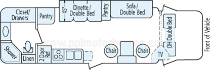 30' 2004 Fleetwood Jamboree Floorplan