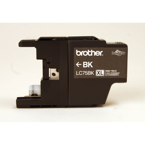 Brother LC75YS Innobella  Black Ink Cartridge, High Yield (XL Series)