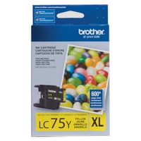 Brother LC75YS Innobella  Yellow Ink Cartridge, High Yield (XL Series)