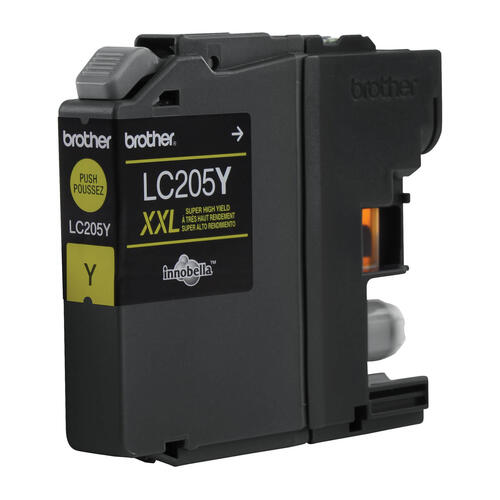 Brother LC205YS Cartouche d encre jaune Innobella , à très haut rendement (série XXL)