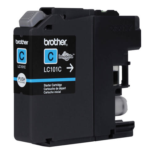 Brother LC101CS Cartouche d encre cyan Innobella , rendement standard