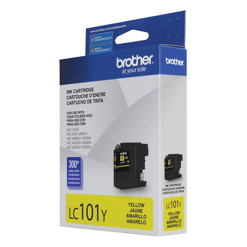 Brother LC101YS Cartouche d encre jaune Innobella , rendement standard
