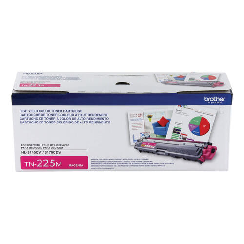 Brother TN225M Cartouche de toner magenta à haut rendement