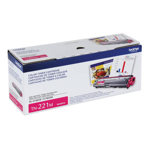 Brother TN221M Cartouche de toner magenta à rendement standard