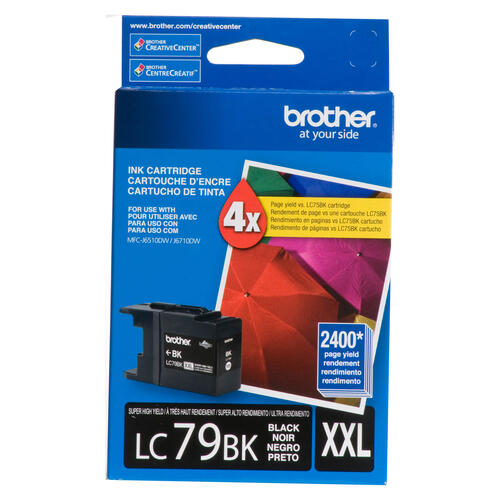 Brother LC79BKS Cartouche d encre noire Innobella , à très haut rendement