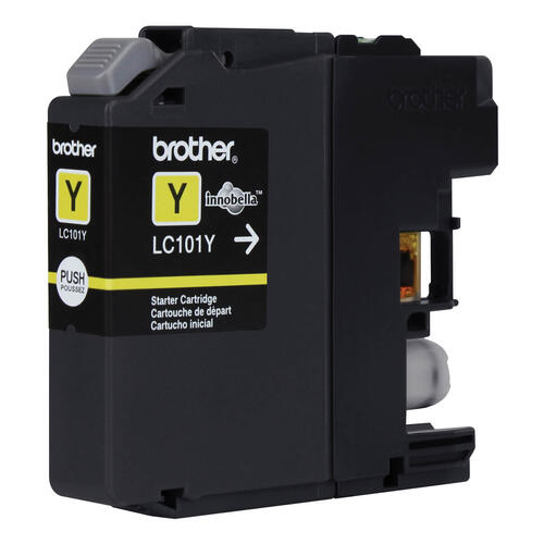 Brother LC101YS Cartouche d encre jaune Innobella , rendement standard