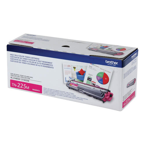 Brother TN225M Cartouche de toner magenta à haut rendement