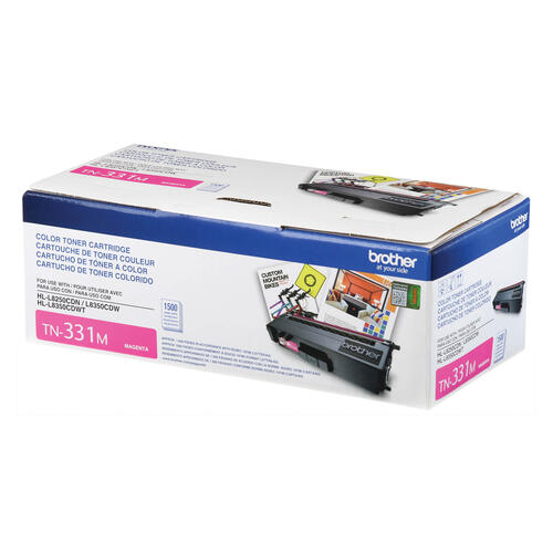 Brother TN331M Cartouche de toner magenta à rendement standard
