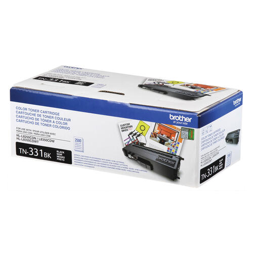 Brother TN331BK Cartouche de toner noir à rendement standard