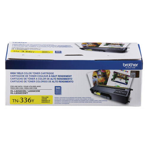 Brother TN336Y Cartouche de toner jaune à haut rendement