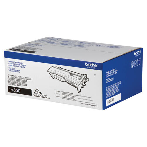 Brother TN850 Cartouche de toner noir à haut rendement