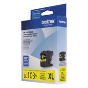 Brother LC103YS Cartouche d encre jaune Innobella , à haut rendement (série XL)