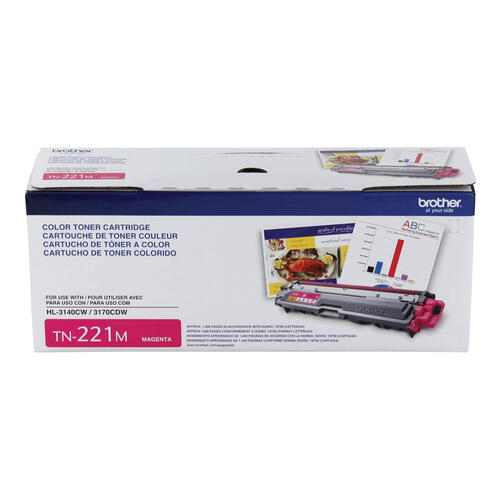 Brother TN221M Cartouche de toner magenta à rendement standard
