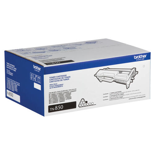 Brother TN850 Cartouche de toner noir à haut rendement