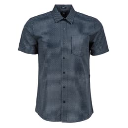 Volcom Men's Everett Mini Check Short Sleeve Shirt
