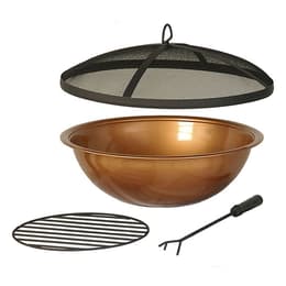 Hanamint Copper Painted Steel Bowl And Accessories