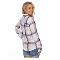 Roxy Women's Setai Miami Long Sleeve Plaid