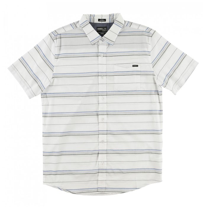 O'neill Men's Stripe Short Sleeve Button Up