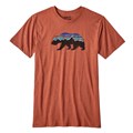 Patagonia Men&#39;s Fitz Roy Bear Cotton/Poly T