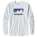 Patagonia Men's Shop Sticker Cotton Long Sleeve T Shirt alt image view 2