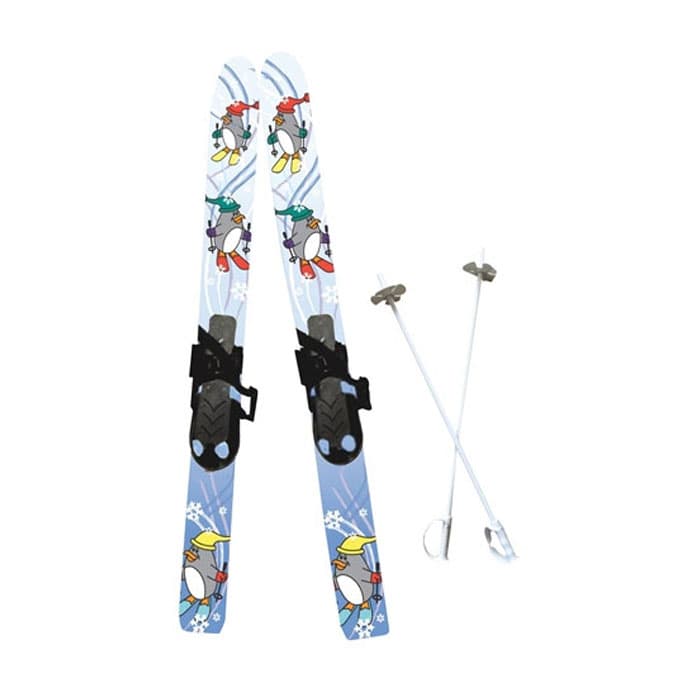 SAA Little Racer Chaser Kid's Skis With Bin