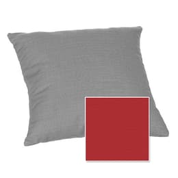 Casual Cushion Corp. 15x15 Throw Pillow - Hot Shot Red