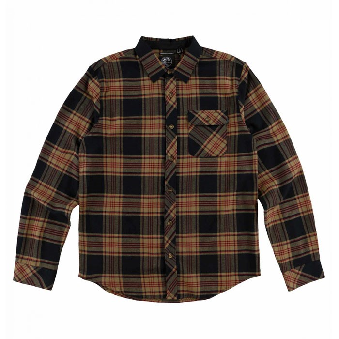 O'neill Men's Watt Long Sleeve Flannel Shirt