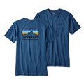 Patagonia Men's Line Logo Badge Short Sleeve T-Shirt alt image view 4