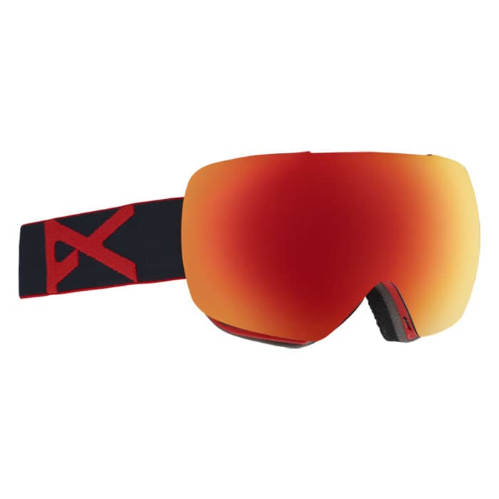 Anon Men's Mig Snow Goggles with Sonar Red