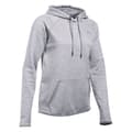 Under Armour Women&#39;s Storm Armour® Fleece Icon Twist Hoodie Grey Front View