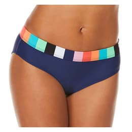 Jag Sport Women's Holiday Knits Stripe Bikini Bottoms