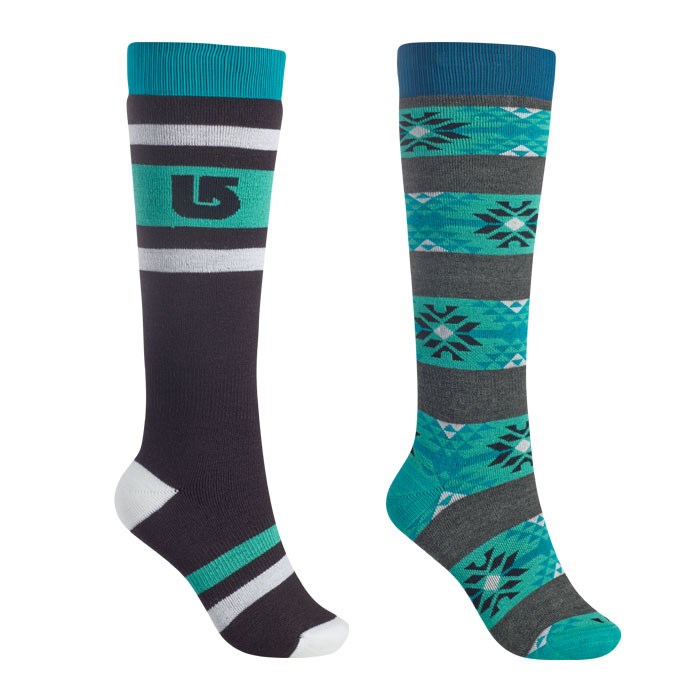 Burton Women's Weekend Two-Pack Snow Socks