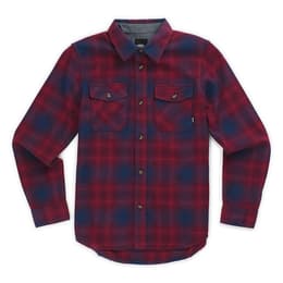 Vans Boy's Monterey II Long Sleeve Flannel Shirt