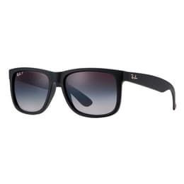 Ray-Ban Justin Classic Sunglasses With Grey Polarized Lenses