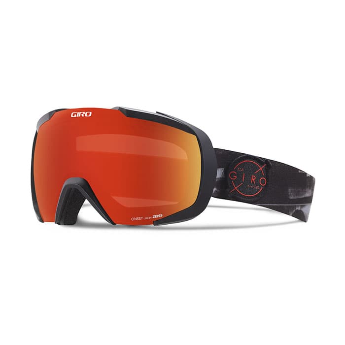 Giro Onset Snow Goggles With Amber Scarlet