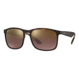 Ray-Ban RB4264 Sunglasses With Purple Mirror Chromance Lenses