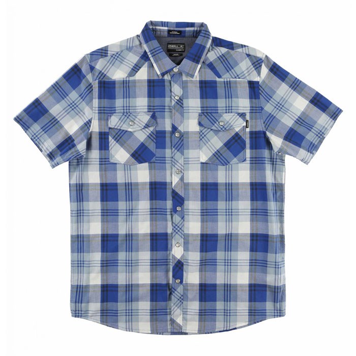 O&#39;neill Men&#39;s Witten Short Sleeve Plaid Shi