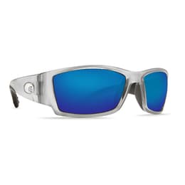 Costa Del Mar Men's Corbina Polarized Sunglasses with Blue Mirror Lens