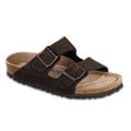 Birkenstock Men&#39;s Arizona Soft Footbed Suede Casual Sandals