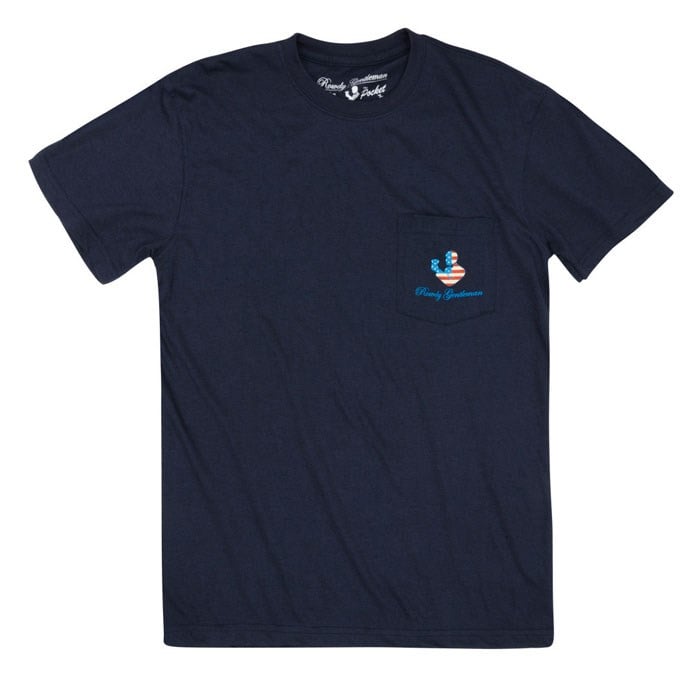 Rowdy Gentleman Men&#39;s Spirit Of 76 Pocket T