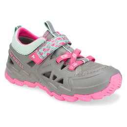Merrell Girl's Hydro 2.0 Sneaker Sandal Grey/Pink