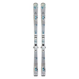 Rossignol Women's Temptation 80 All Mountain Skis with Saphir 110 Bindings '15