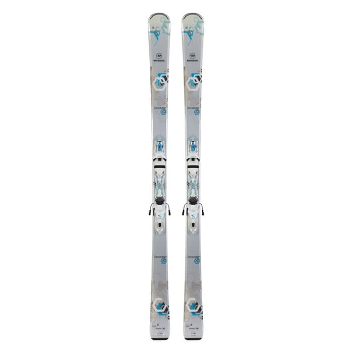 Rossignol Women's Temptation 80 All Mountain Skis With Sph 110 Bindings '15